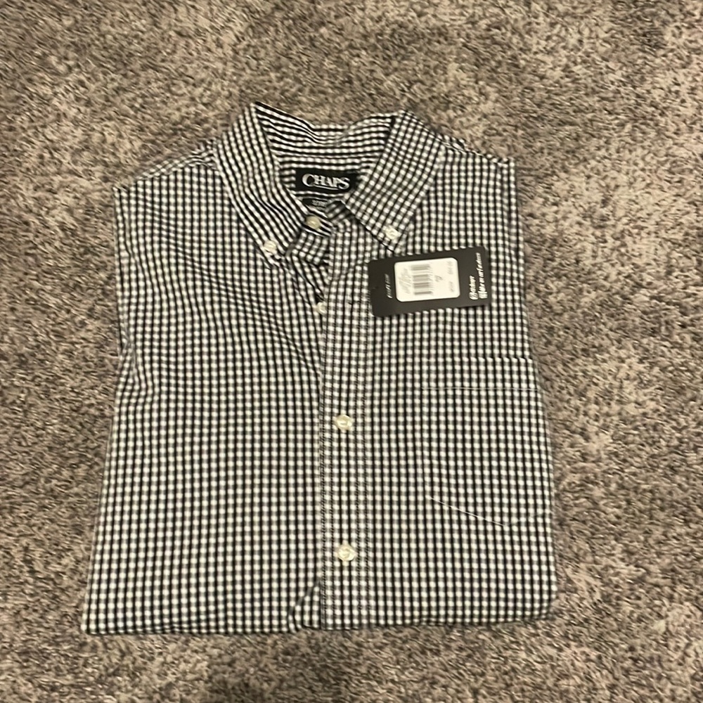Mens plaid dress shirt
